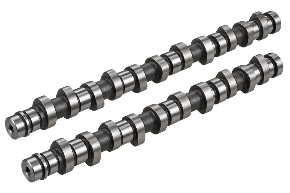 Illustrative twin camshafts; exact parts to be confirmed